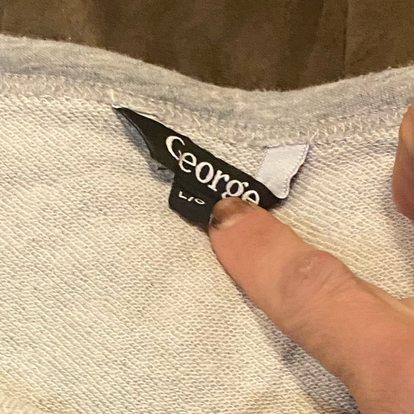 Walmart George Sweatshirt Dress With Pockets! - Picture 2 of 4